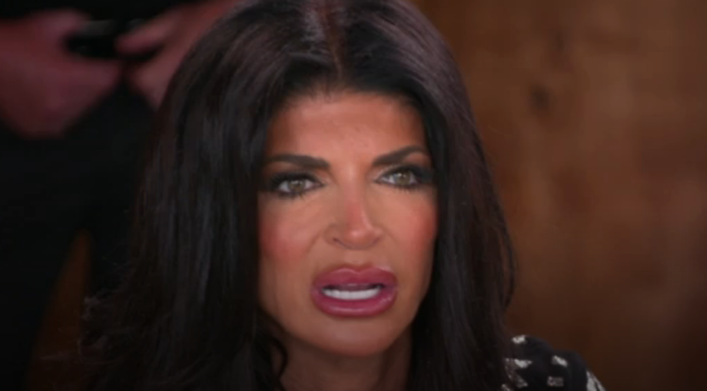 RHONJ Teresa Guidice pink lipstick